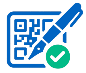 QR Signature Logo